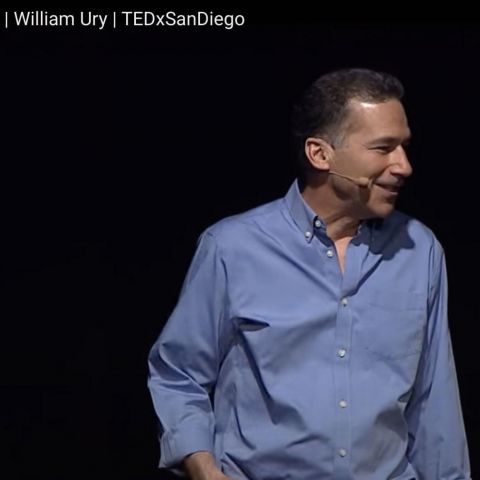 William Try on stage at TedTalk San Diego, 2015